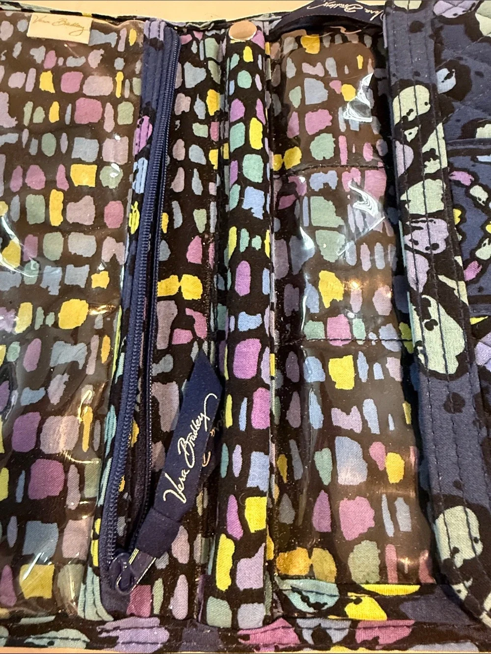 Mint - Vera Bradley Jewelry Cosmetic Carrier